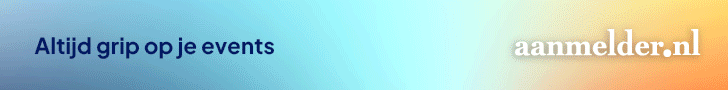Aanmelder.nl - Leaderboard banner - augustus 2026