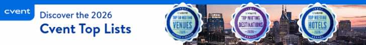 Cvent - leaderboard banner - juni 2026