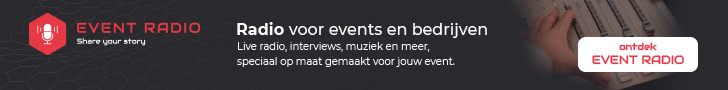 Event Radio - leaderbord banner - maart 2026