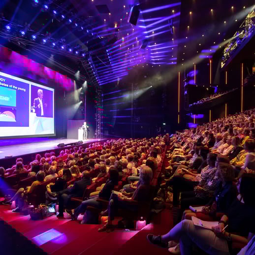 2a Beatrix Theater - publiek op stoelen congres