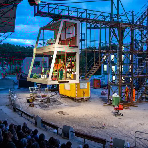 Kraan _ Theatergezelschap Vis à Vis - BABY BLUE - fotograaf Marinus Vroom