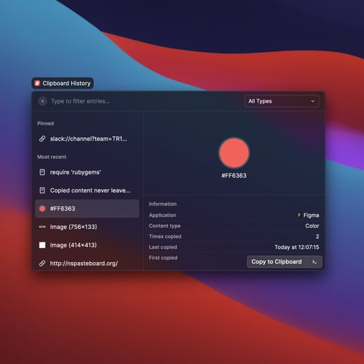 Narrative _ Raycast clipboard